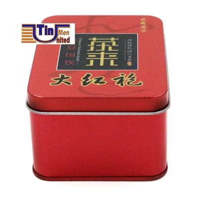 Rectangular Small Tea Tin Box