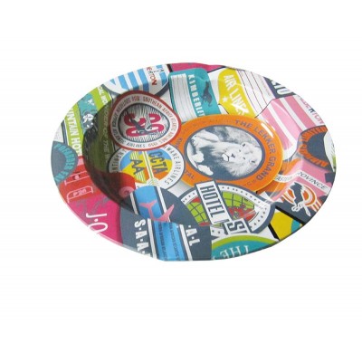 fashion metal tin ashtrays, cute style,convenient carry,cute design