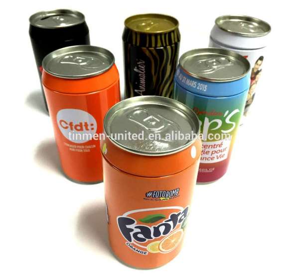 2018 New Design beer can shape briefs metal packaging box