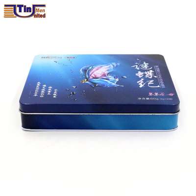 Rectangular Storage tea and coffee Tin Box