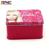 Rectangular Small Storage Tin Box